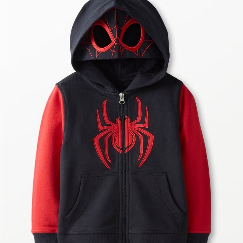Hanna Andersson Spider-Man/Miles Morales Zip Jacket